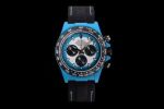 TW Factory ROLEX 4801 Chips Daytona Series Blue 40MM Watch